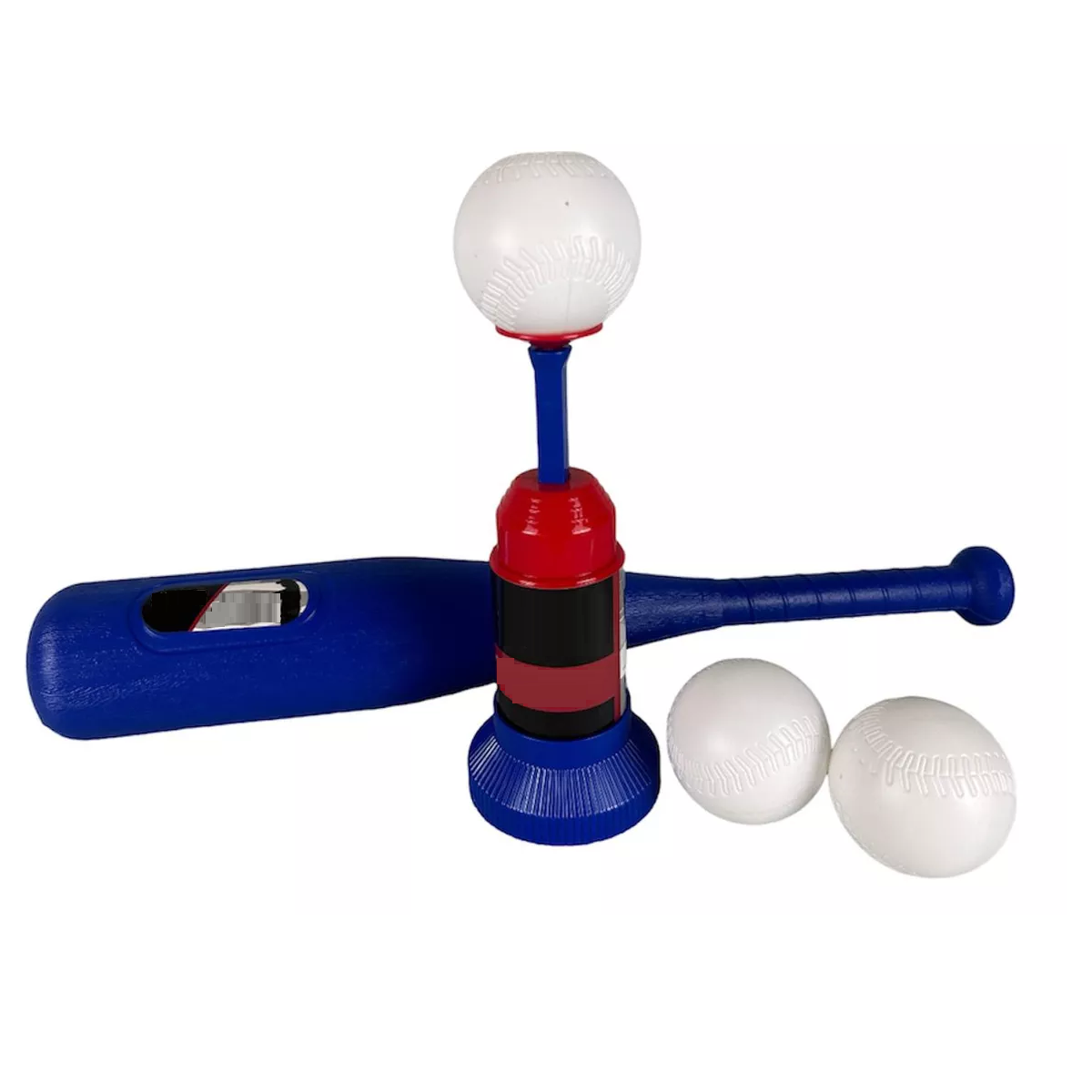 Foto 1 | Bat Beisbol Softbol De Niños Con Lanzador Y 3 Bolas Juguete Eo Safe Imports Esi-17479 Multicolor