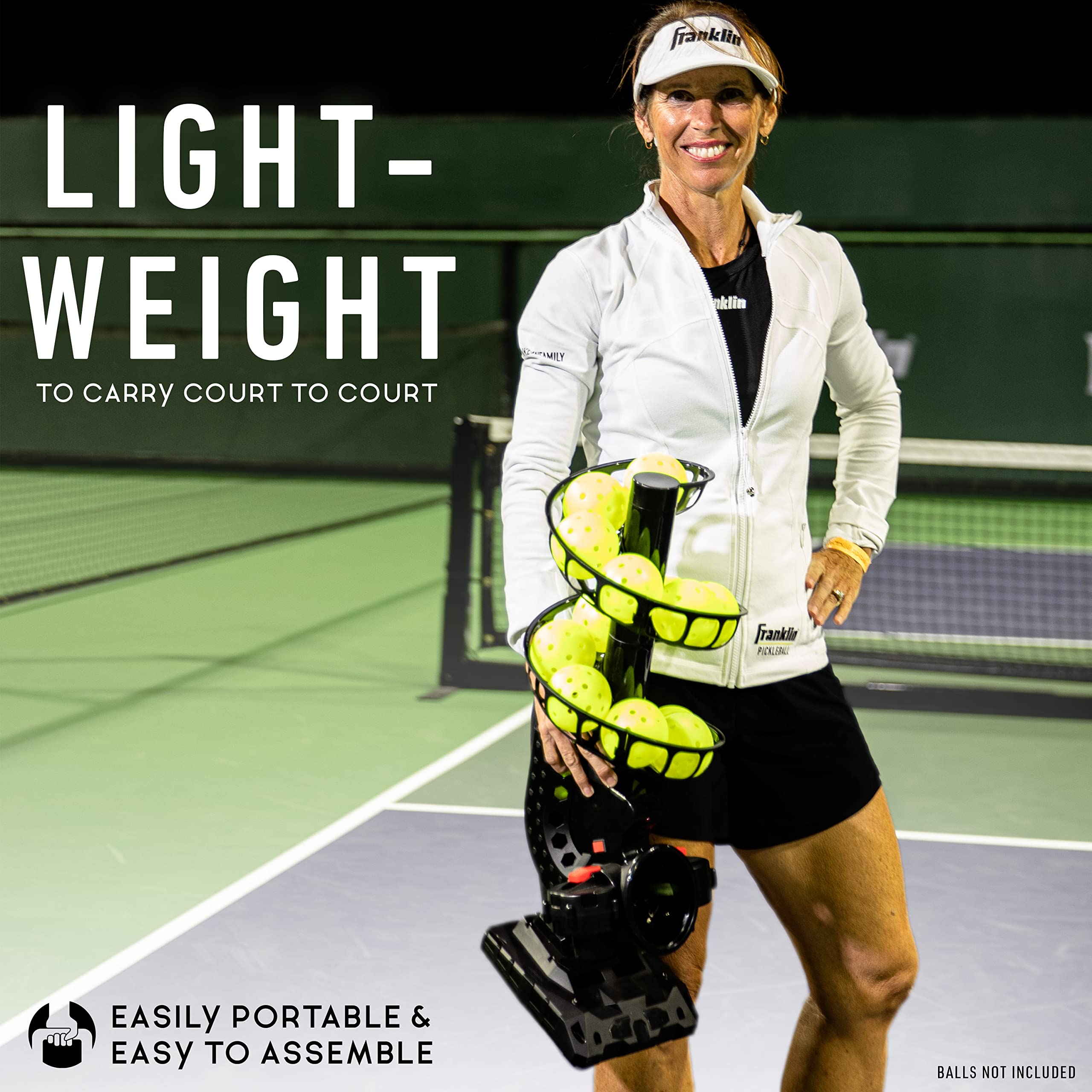 Foto 5 | Máquina Lanzadora De Pickleball Franklin Sports Proshot Black - Venta Internacional.