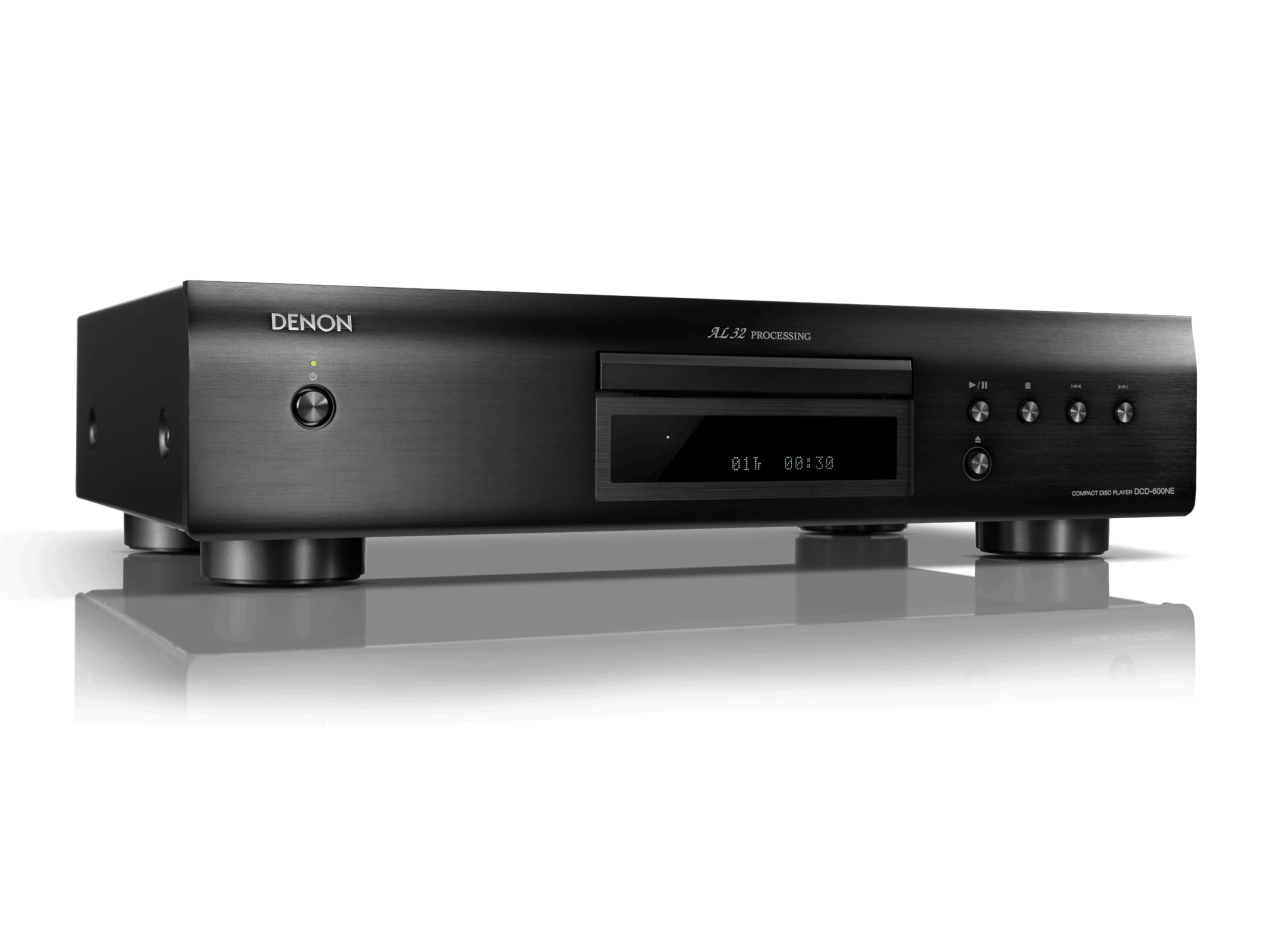 Reproductor De Cd Denon Dcd-600ne Diseño Compacto Resistente A Las Vibraciones - Venta Internacional.