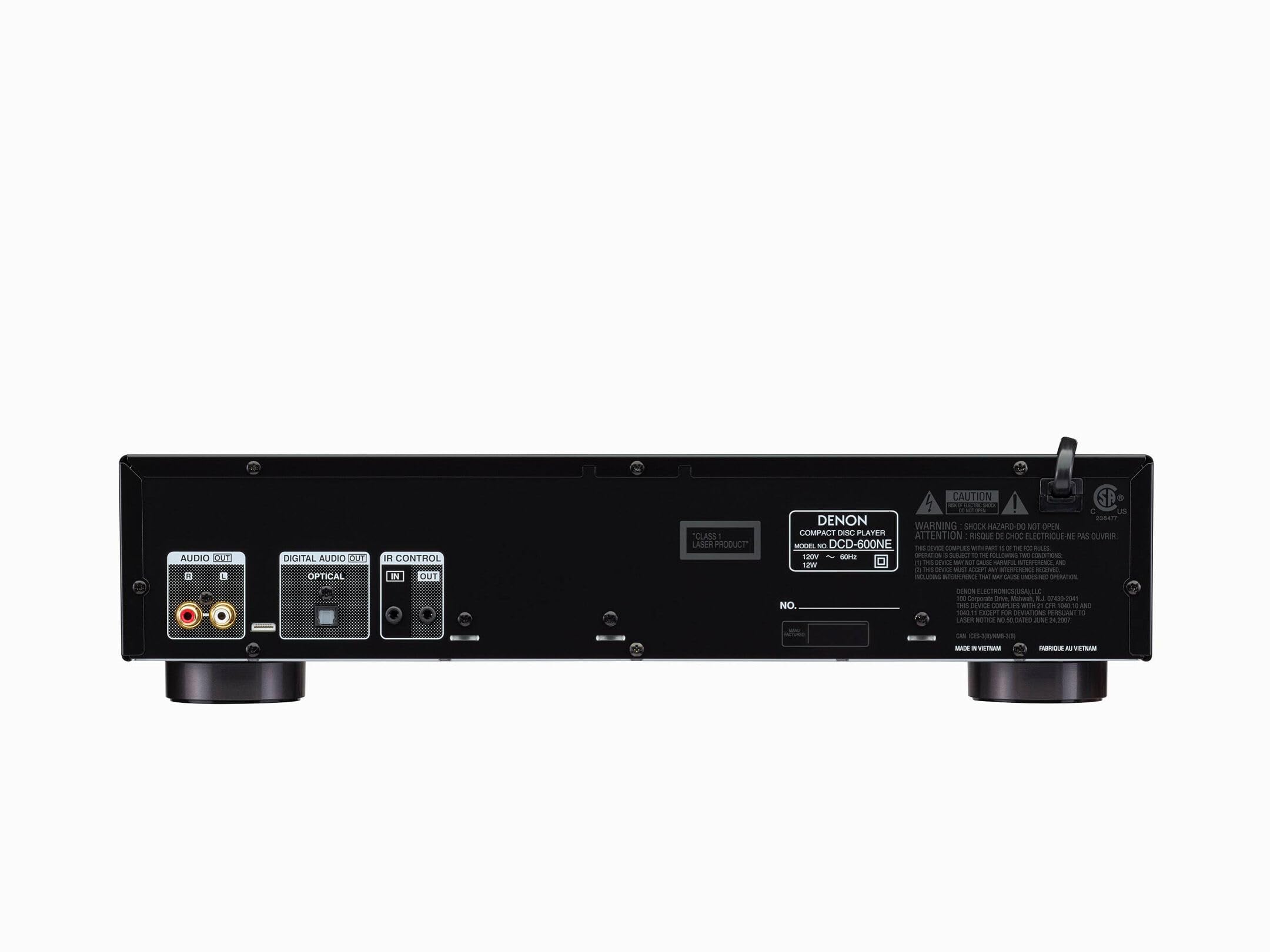 Foto 4 | Reproductor De Cd Denon Dcd-600ne Diseño Compacto Resistente A Las Vibraciones - Venta Internacional.