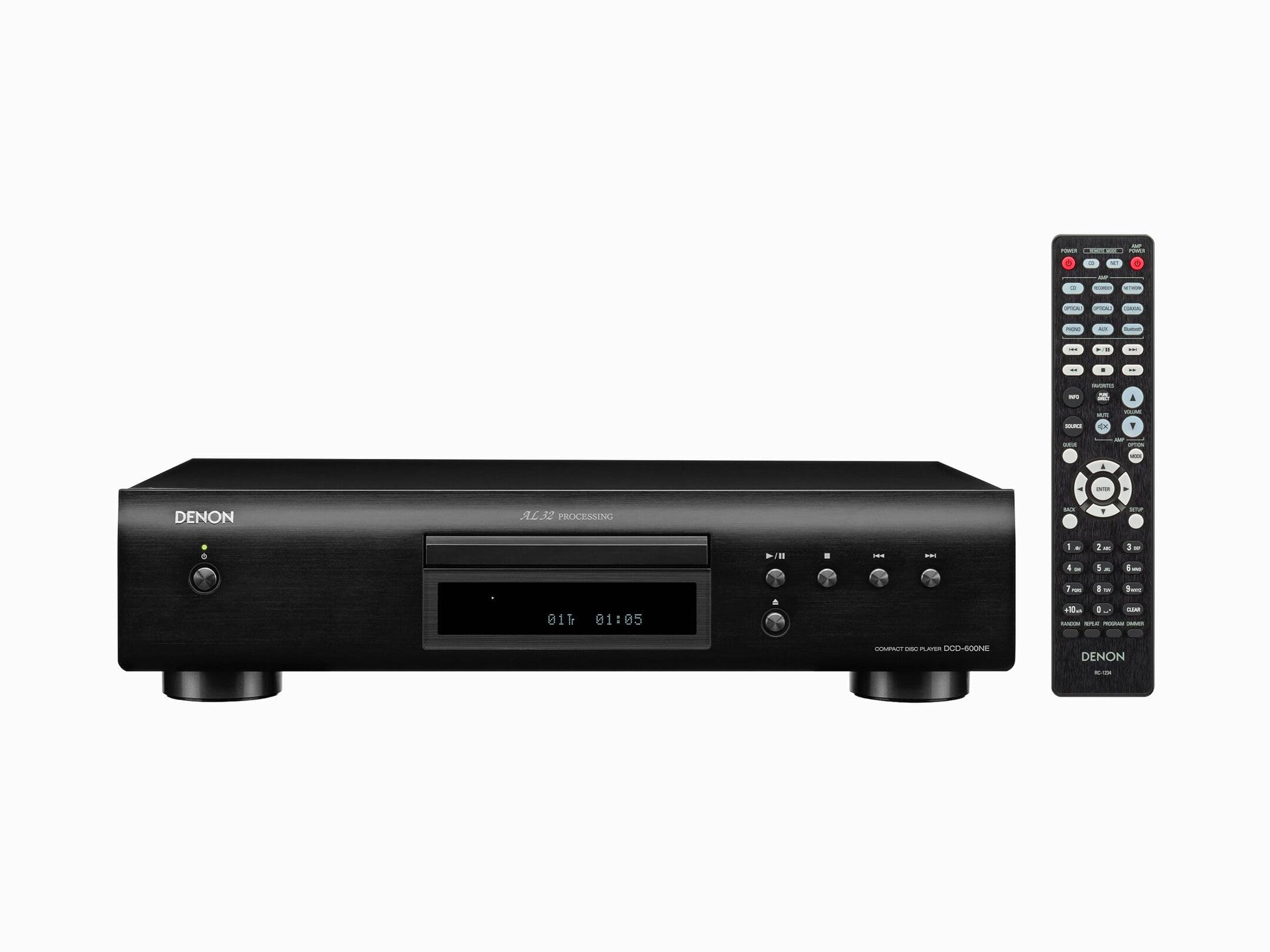 Foto 6 | Reproductor De Cd Denon Dcd-600ne Diseño Compacto Resistente A Las Vibraciones - Venta Internacional.