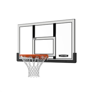 Foto 2 | Combo De Aro Y Tablero De Baloncesto Lifetime De Policarbonato De 48 Pulgadas