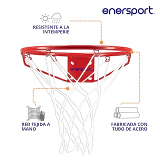 Foto 3 | Aro De Basquetbol Semi Profesional 42.5 Cm - Enersport