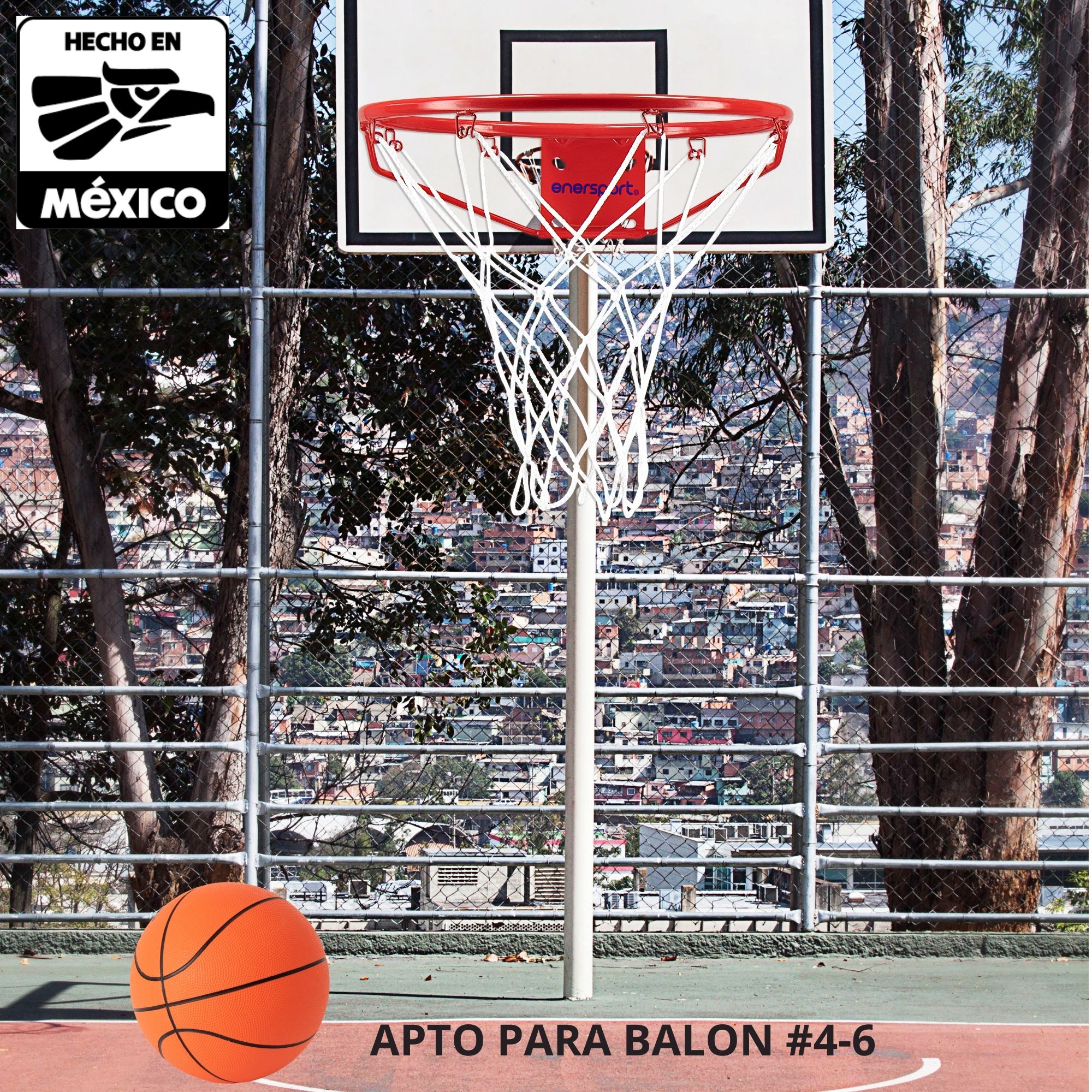 Foto 5 | Aro De Basquetbol Semi Profesional 42.5 Cm - Enersport