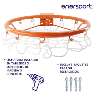 Foto 3 | Aro Profesional De Basquetbol 46 Cm - Enersport