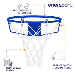 Foto 4 | Aro De Basquetbol Semi Profesional 42.5 Cm - Enersport