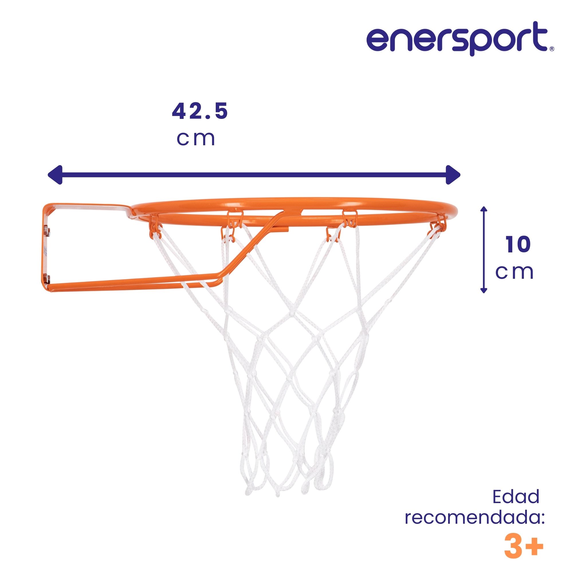 Foto 2 | Aro De Basquetbol Para Niños  42.5 - Enersport