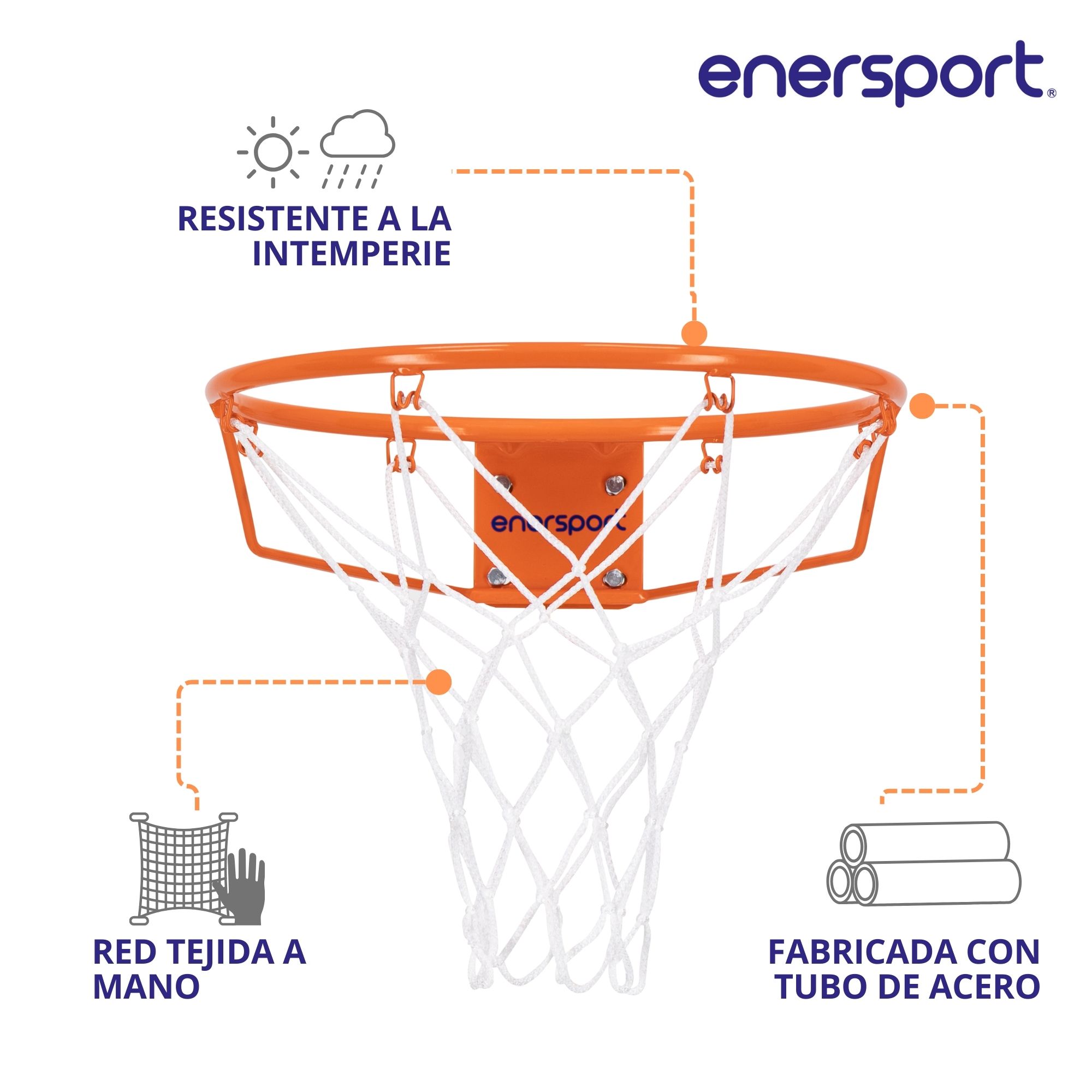 Foto 4 pulgar | Aro De Basquetbol Para Niños  42.5 - Enersport
