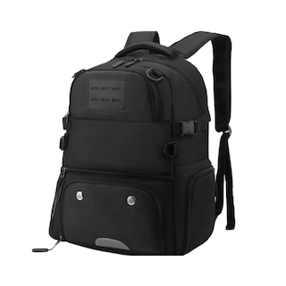 Foto 1 | Mochila Con Compartimento Para Pelotas Y Zapatos Eo Safe Imports Esi-14495 Negro