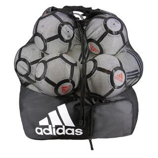 Foto 1 | Bolso Adidas Stadium Negro/blanco Para 12 A 15 Balones Inflados - Venta Internacional.