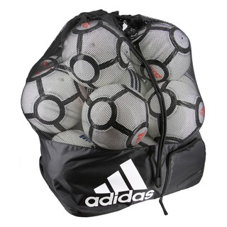 Foto 2 | Bolso Adidas Stadium Negro/blanco Para 12 A 15 Balones Inflados - Venta Internacional.