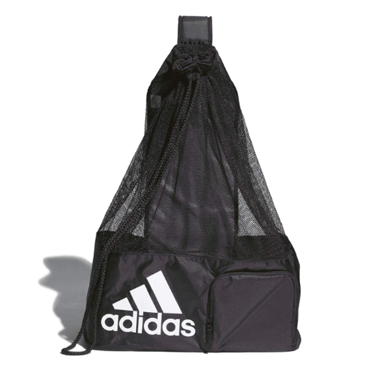Foto 3 | Bolso Adidas Stadium Negro/blanco Para 12 A 15 Balones Inflados - Venta Internacional.