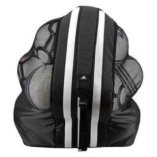Foto 4 | Bolso Adidas Stadium Negro/blanco Para 12 A 15 Balones Inflados - Venta Internacional.