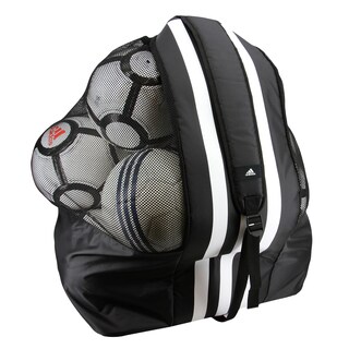 Foto 5 | Bolso Adidas Stadium Negro/blanco Para 12 A 15 Balones Inflados - Venta Internacional.