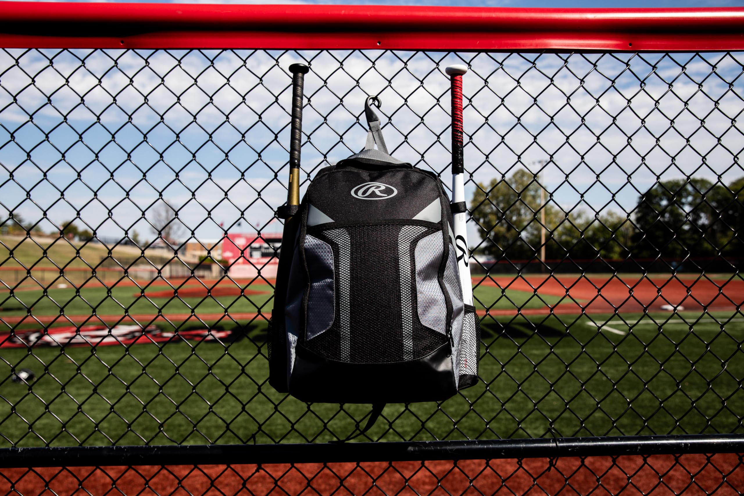 Foto 7 pulgar | Mochila Rawlings R200g Youth Baseball Grey - Venta Internacional.