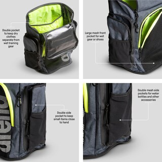 Foto 2 | Mochila Arena Team 45 Swimming Athlete De 45 L Para Hombre Y Mujer - Venta Internacional.