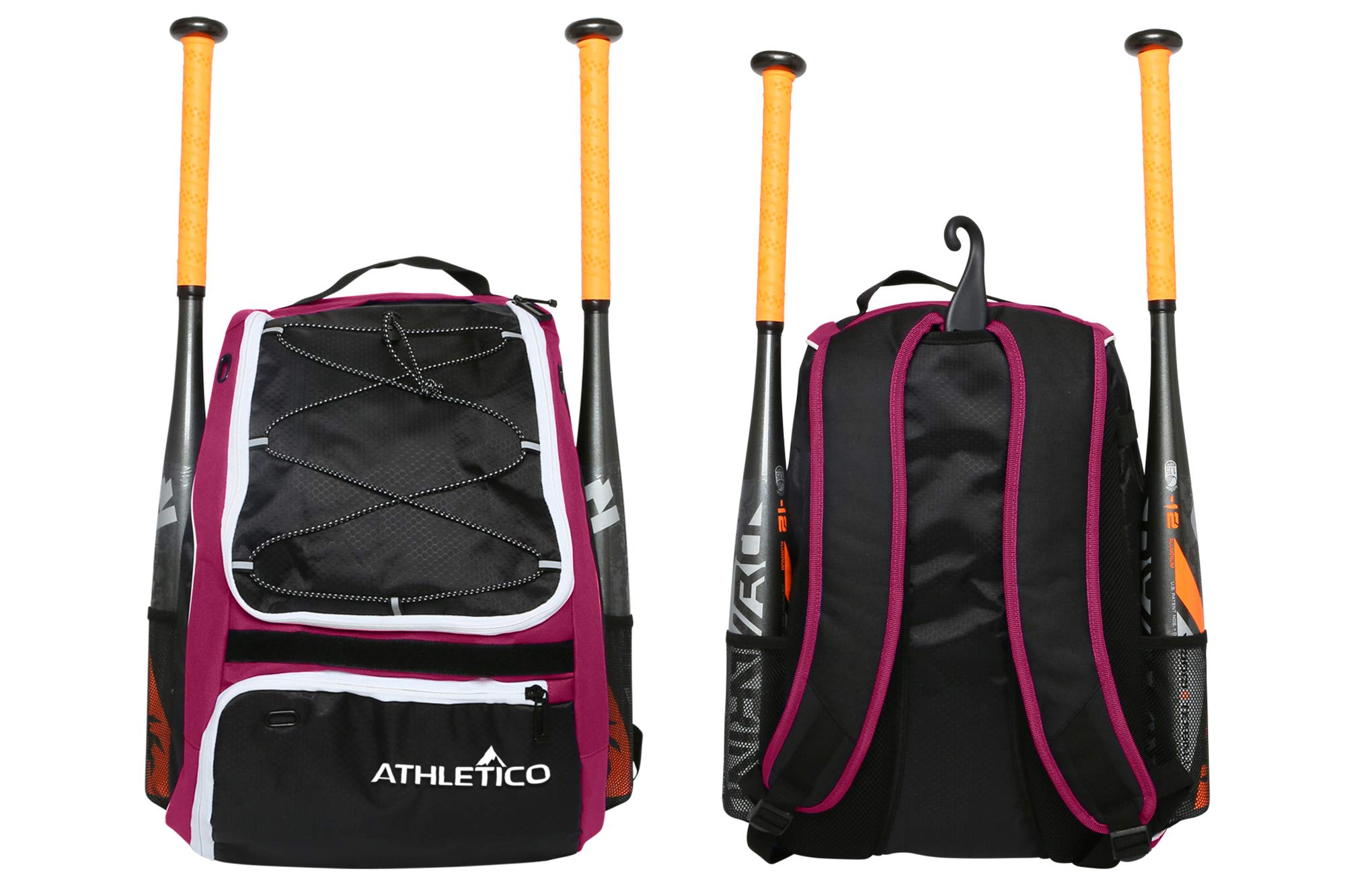 Foto 5 pulgar | Bolsa Para Bates De Béisbol, Mochila Athletico Para Béisbol Y Sóftbol - Venta Internacional.