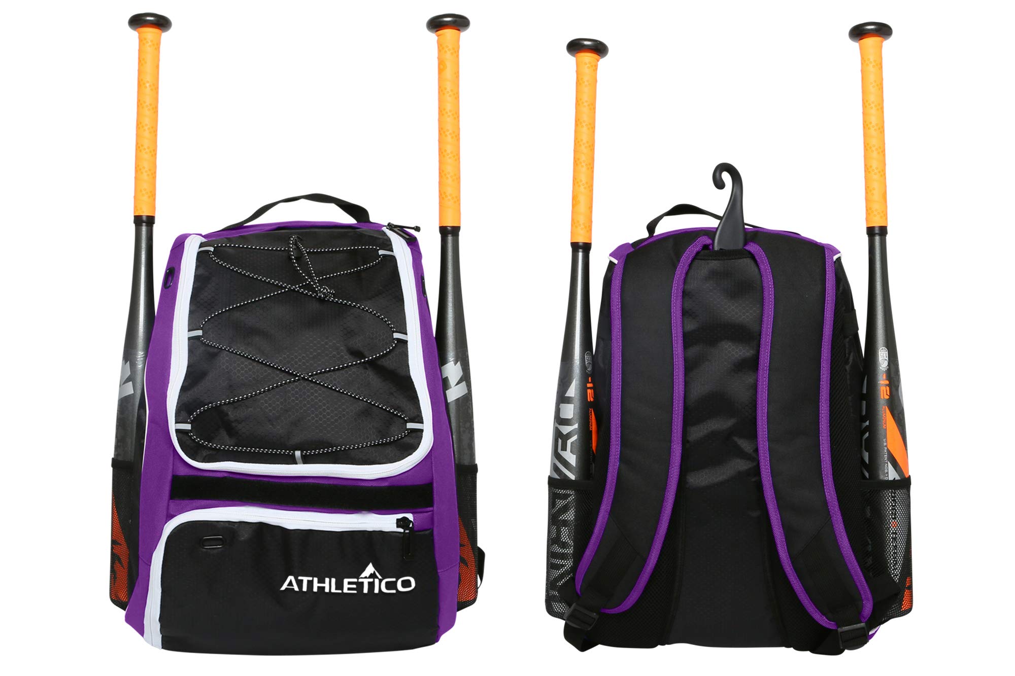 Foto 5 pulgar | Bolsa Para Bates De Béisbol, Mochila Athletico Para Béisbol, Baloncesto Y Sóftbol - Venta Internacional.