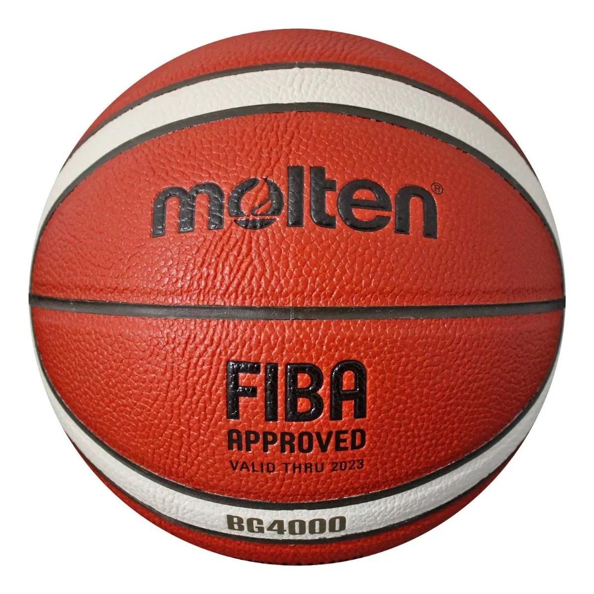 Balón para Basquetbol Moltea Laminado Naranja N°6