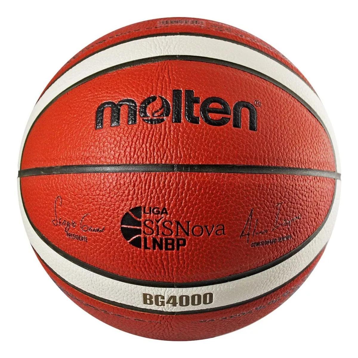 Foto 2 pulgar | Balón de Basquetbol MoltenLaminado Naranja N°7