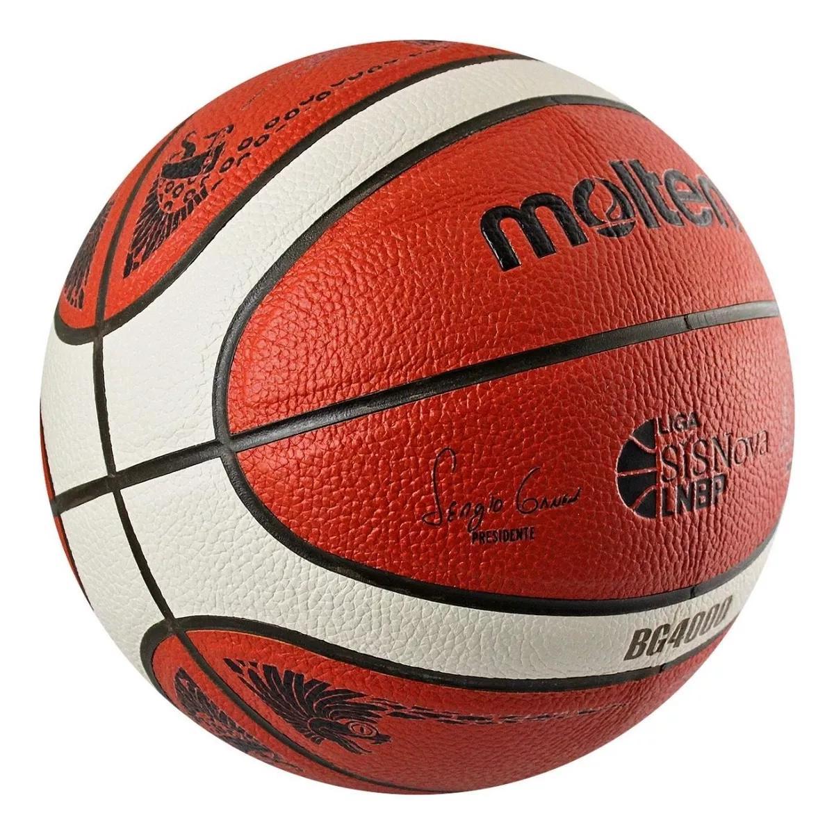 Foto 2 | Balón de Basquetbol MoltenLaminado Naranja N°7