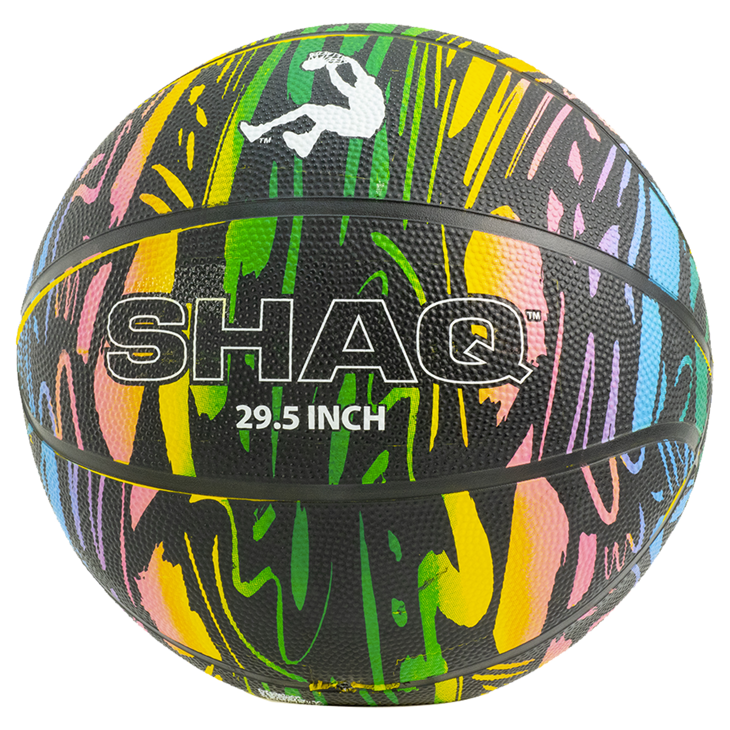 Foto 1 | Balón de Basquetbol  Shaq No. 7 Multicolor