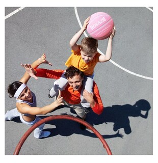 Foto 4 | Baloncesto Para Niños #4 Basketball Balon De Basquetbol, Rosa