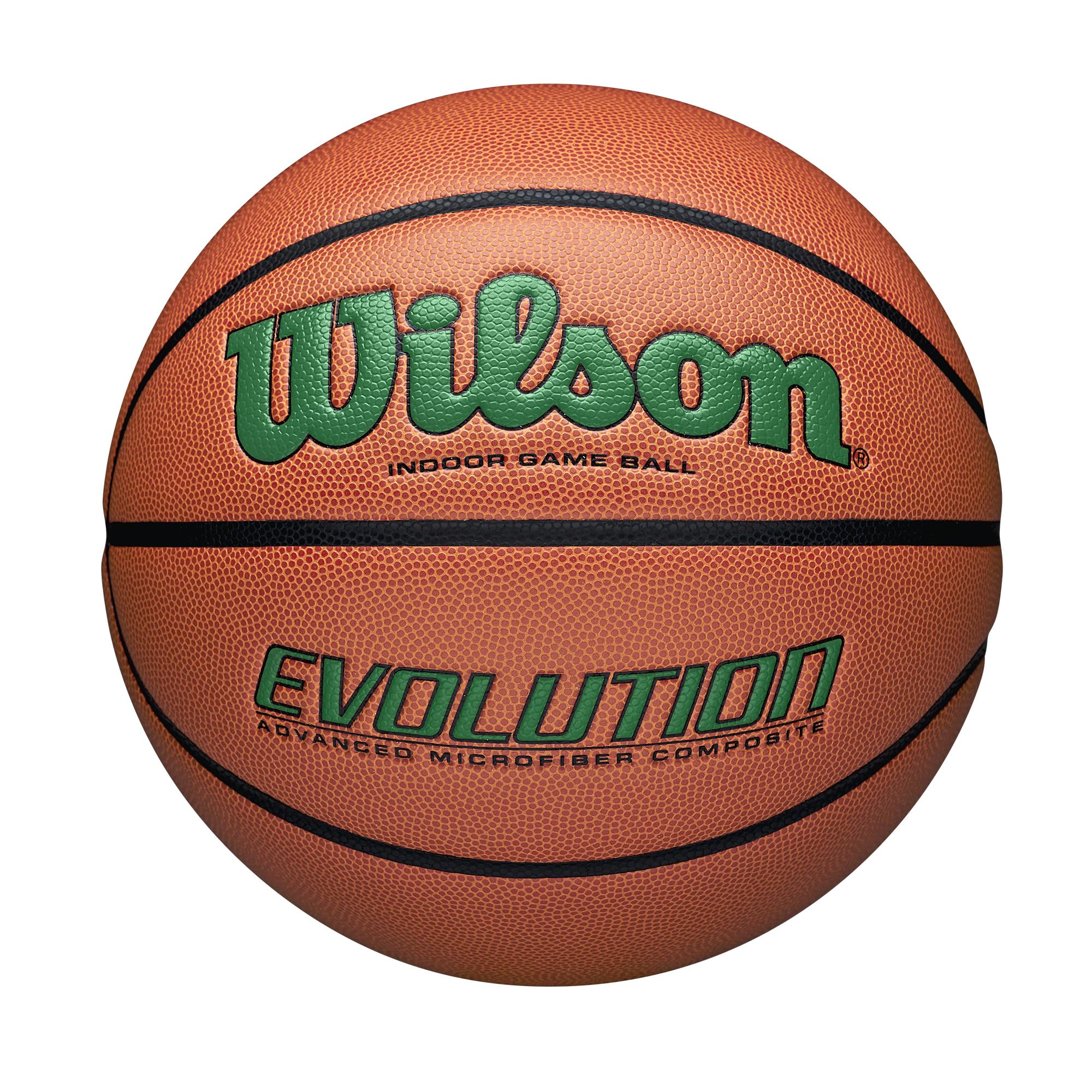 Foto 2 pulgar | Juego De Baloncesto Wilson Evolution Para Interiores, Color Verde, Talla 6 - 28,5 - Venta Internacional.