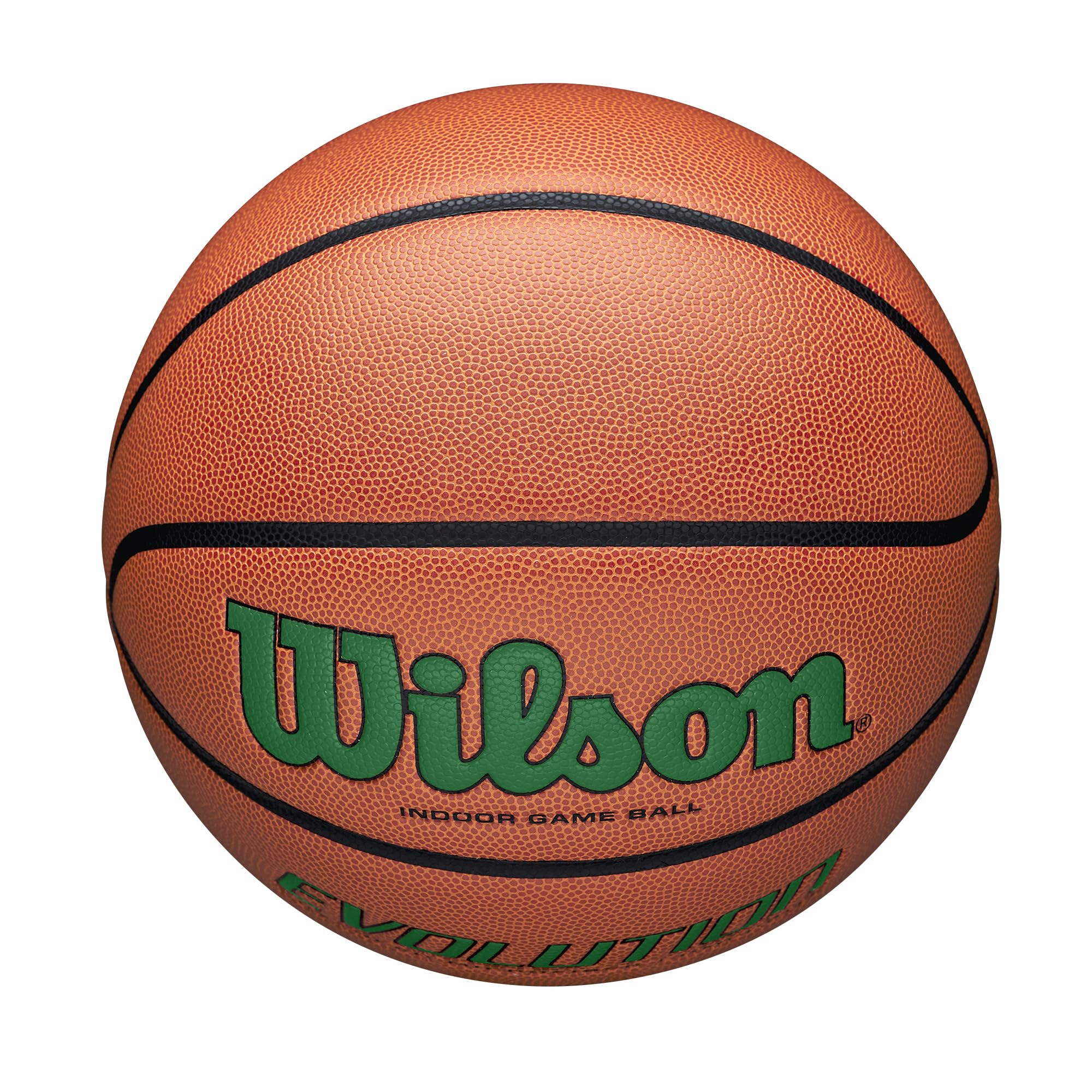 Foto 3 pulgar | Juego De Baloncesto Wilson Evolution Para Interiores, Color Verde, Talla 6 - 28,5 - Venta Internacional.