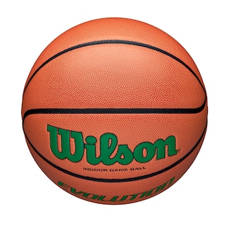 Foto 2 | Juego De Baloncesto Wilson Evolution Para Interiores, Color Verde, Talla 6 - 28,5 - Venta Internacional.