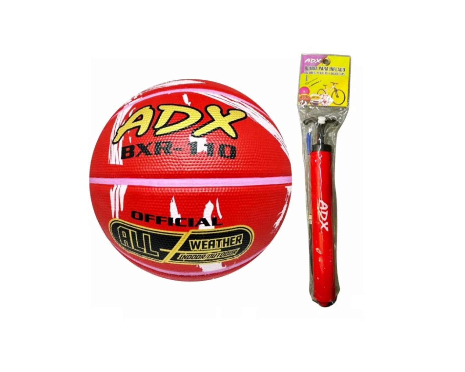 Foto 4 pulgar | Balón de Basquetbol ADX Nro. 7