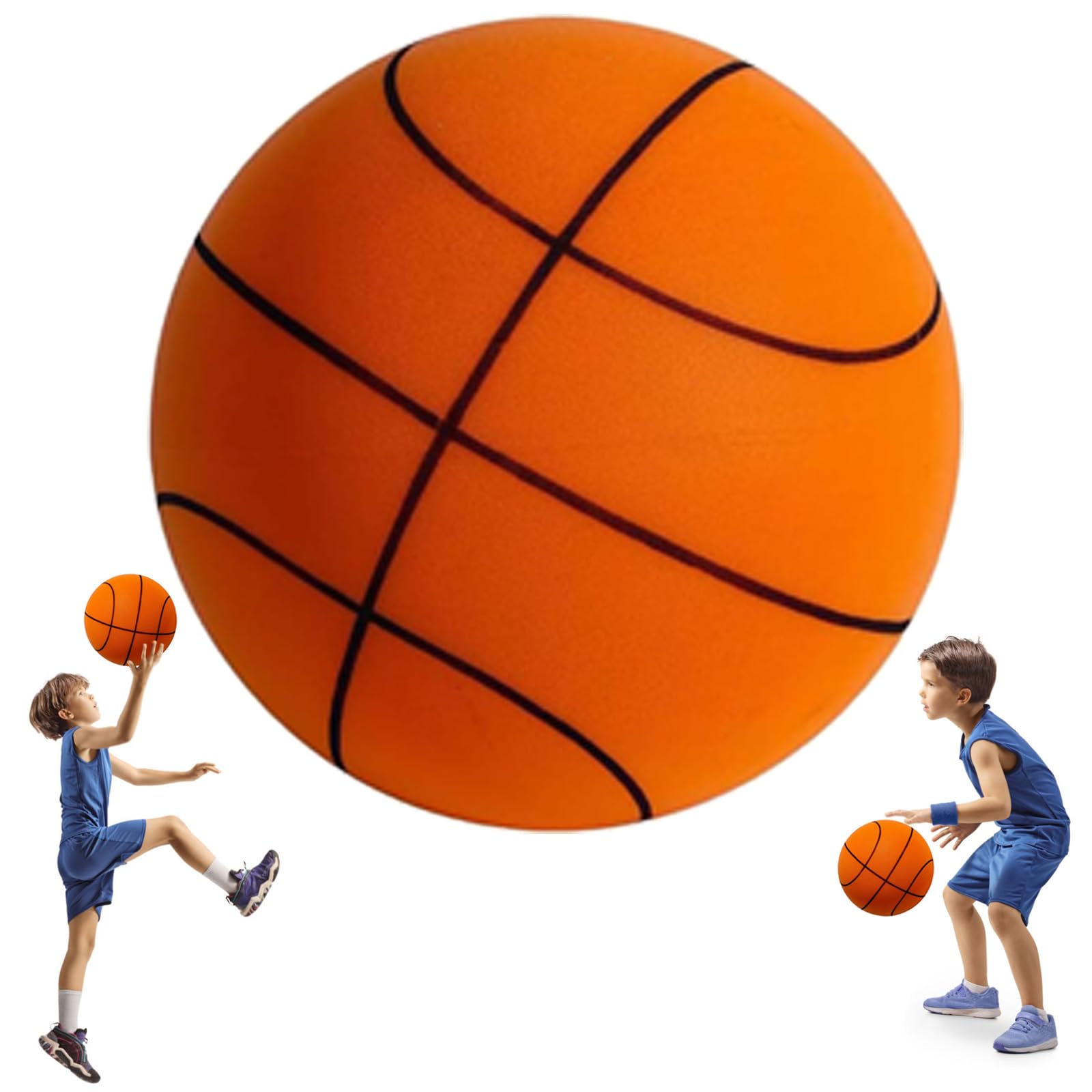 Foto 2 pulgar | Balon de Baloncesto para Interiores 2025 Num 7 24 Cm - Venta Internacional