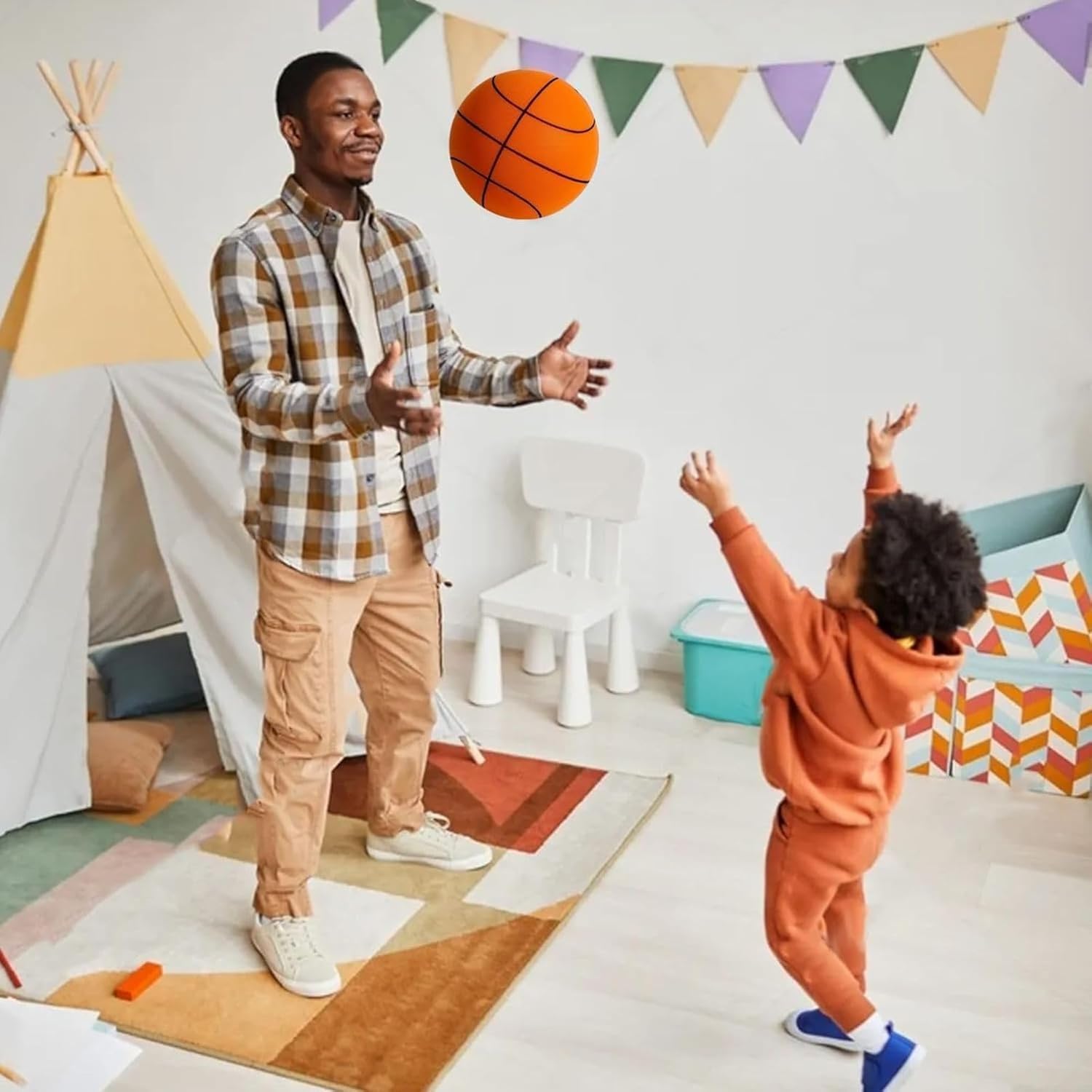 Foto 7 pulgar | Balon de Baloncesto para Interiores 2025 Num 7 24 Cm - Venta Internacional