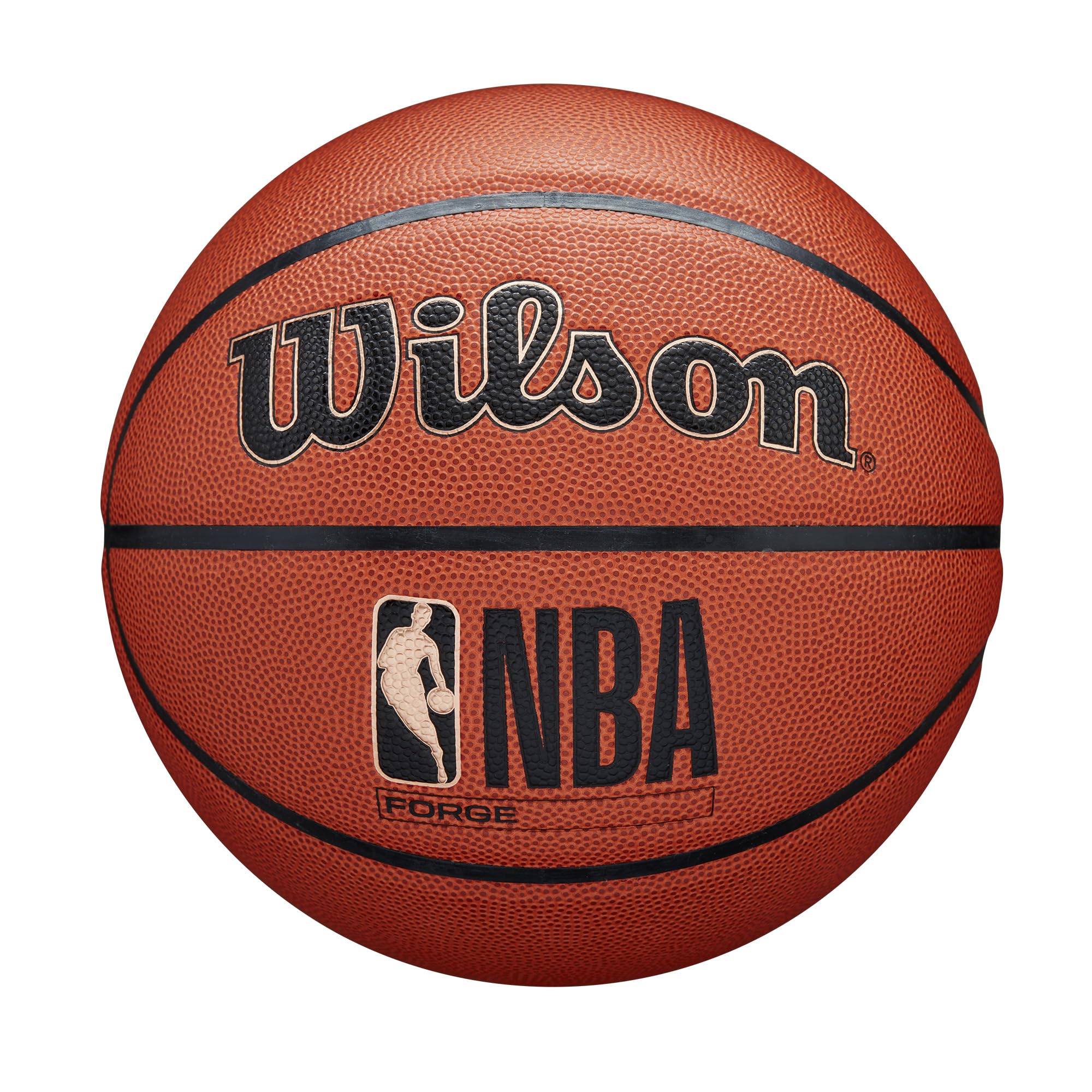 Baloncesto Wilson Nba Forge Para Interiores Y Exteriores, Color Marrón, Talla 7 (29,5 Cm) - Venta Internacional.