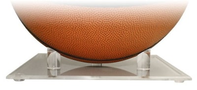 Foto 2 | Soporte De Bola Acrílico Bcw Supplies Para Baloncesto, Fútbol Y Balones De Fútbol - Venta Internacional.