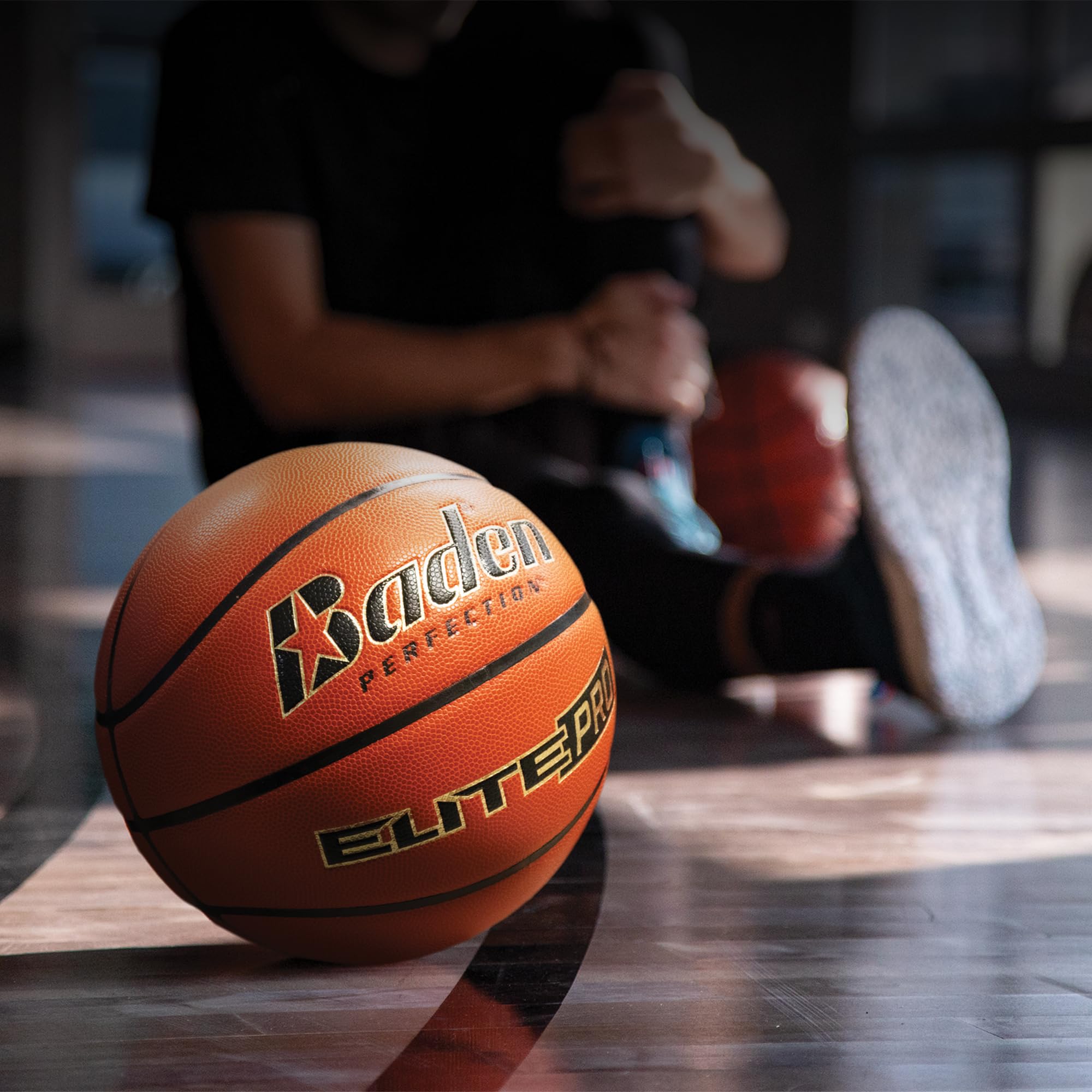Foto 8 pulgar | Basketball Baden Elite Pro Indoor Game, Talla Oficial 29.5 - Venta Internacional.