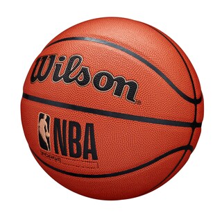 Foto 3 | Baloncesto Wilson Nba Forge Para Interiores Y Exteriores, Color Marrón, Talla 5-27.5 - Venta Internacional.