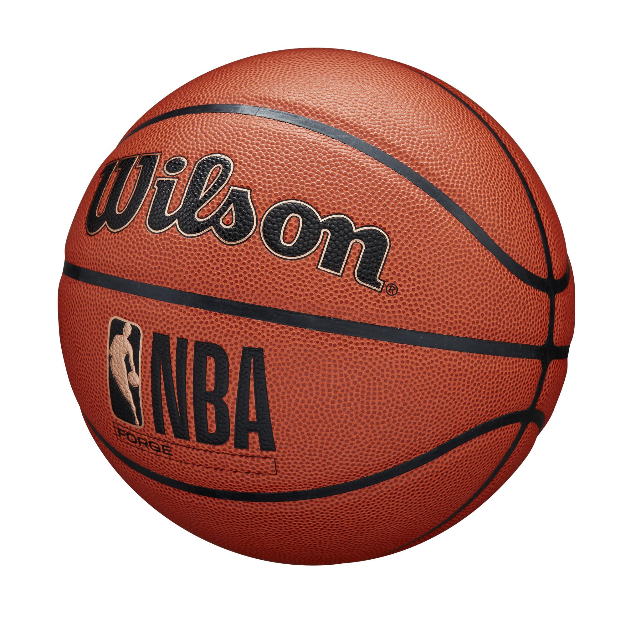 Foto 4 pulgar | Baloncesto Wilson Nba Forge Para Interiores Y Exteriores, Color Marrón, Talla 6 - Venta Internacional.