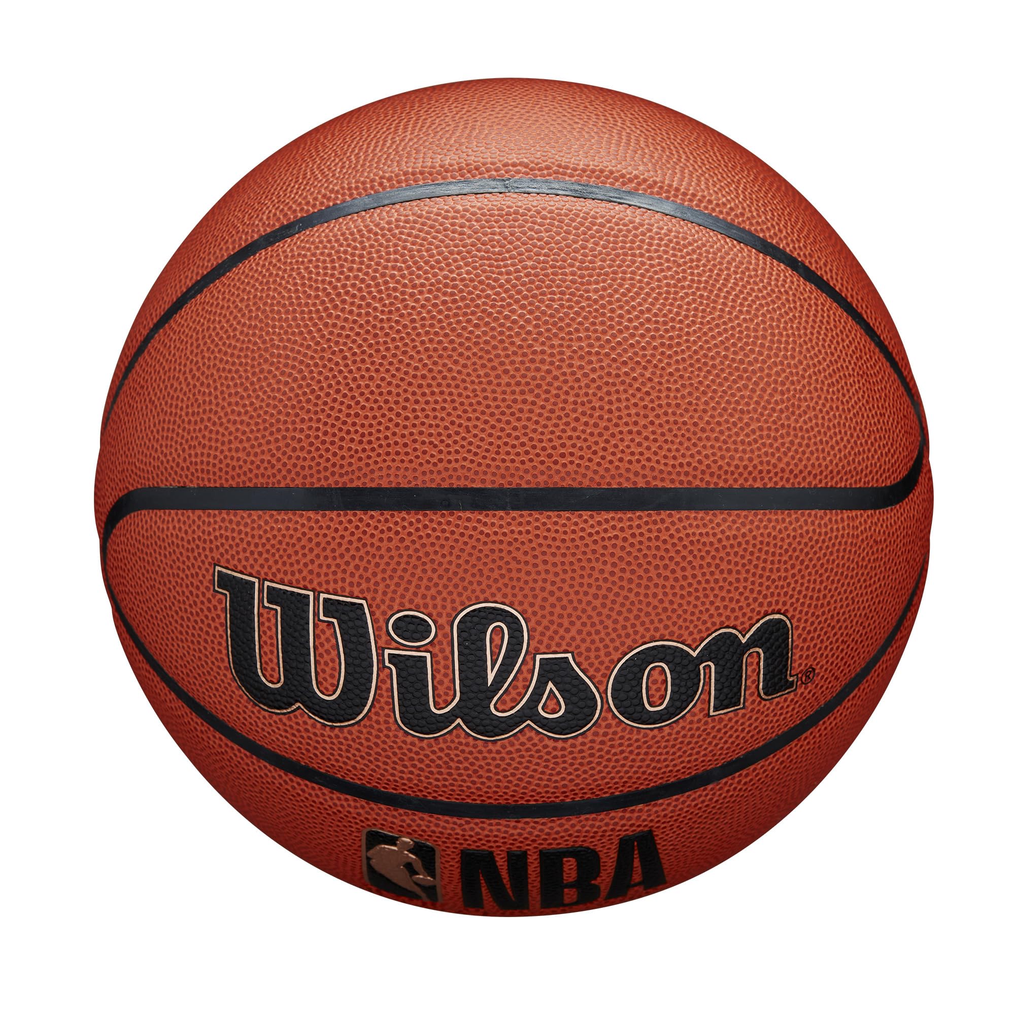 Foto 6 pulgar | Baloncesto Wilson Nba Forge Para Interiores Y Exteriores, Color Marrón, Talla 6 - Venta Internacional.