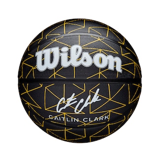 Foto 1 | Baloncesto Wilson Caitlin Clark Repetition Negro/amarillo Sz 7 - Venta Internacional.