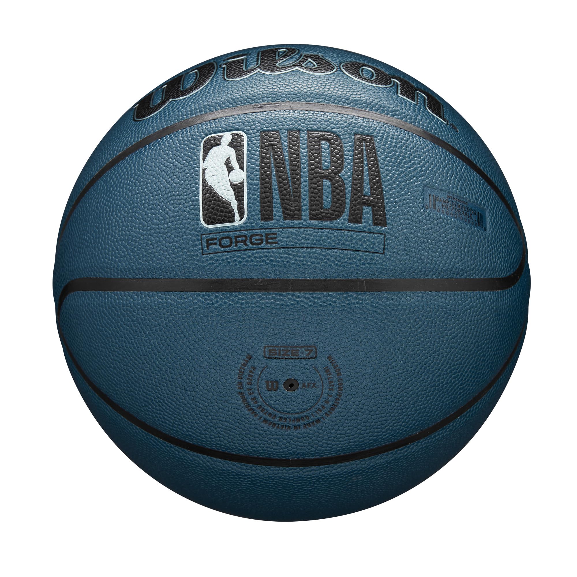 Foto 7 pulgar | Baloncesto Wilson Nba Forge Para Interiores Y Exteriores, Color Verde Azulado, Tallas 6-28,5 - Venta Internacional.
