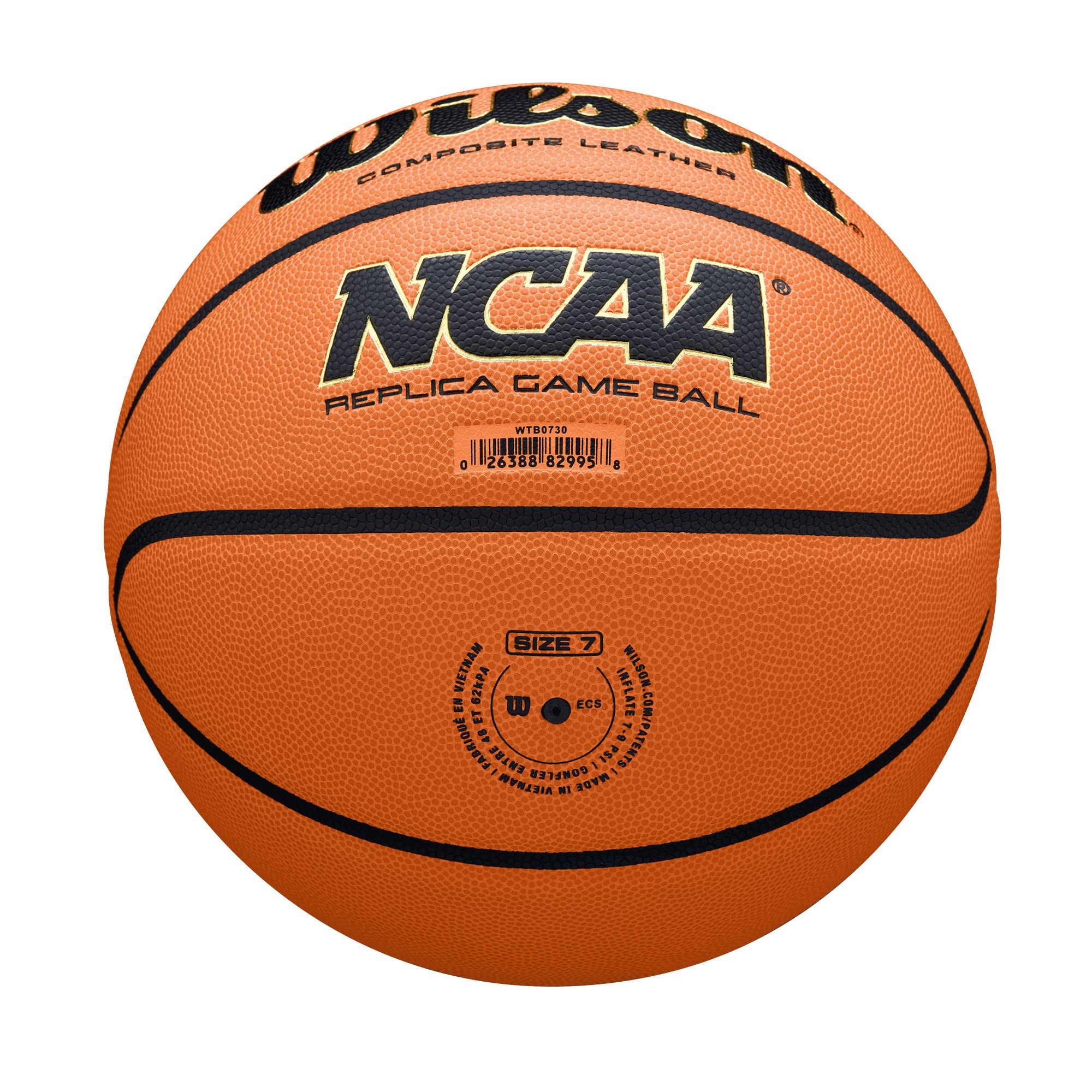 Foto 7 pulgar | Réplica De Baloncesto Wilson Ncaa Tamaño 6 (28,5 Cm) - Venta Internacional.