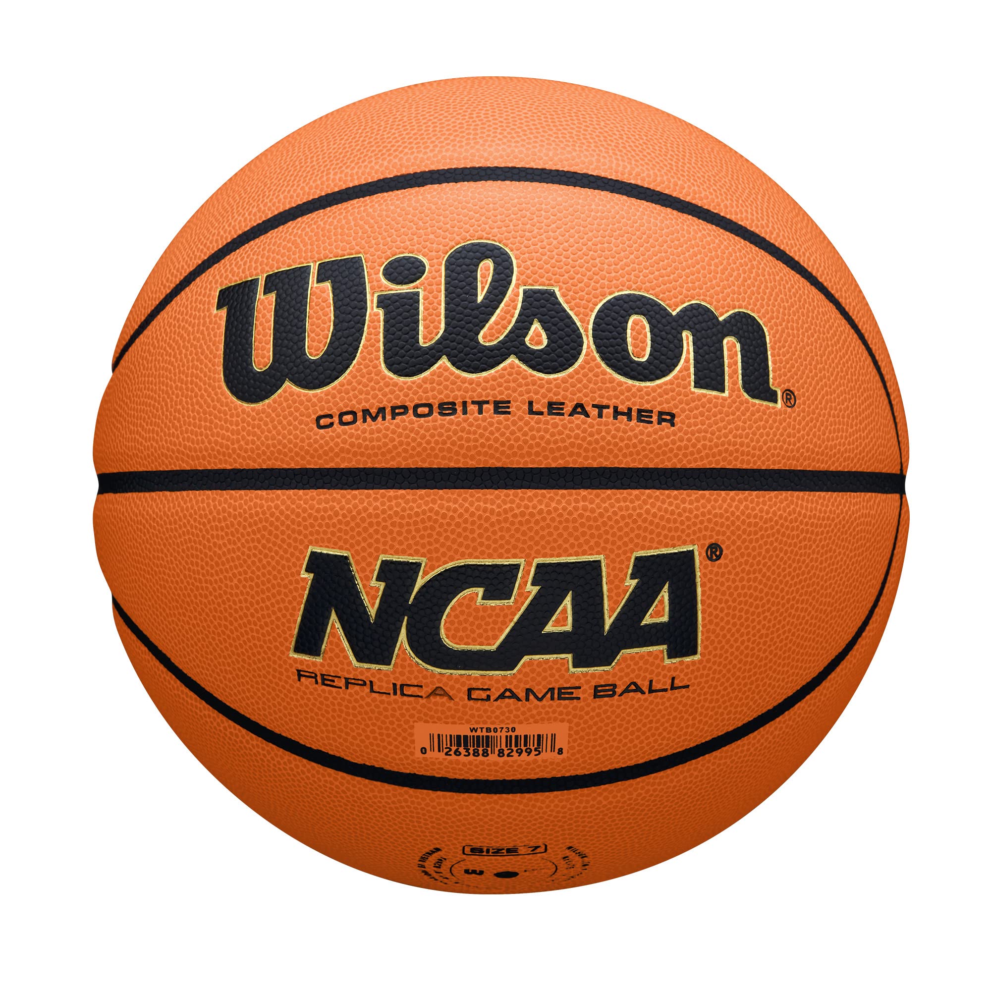 Foto 7 | Réplica De Baloncesto Wilson Ncaa Tamaño 6 (28,5 Cm) - Venta Internacional.