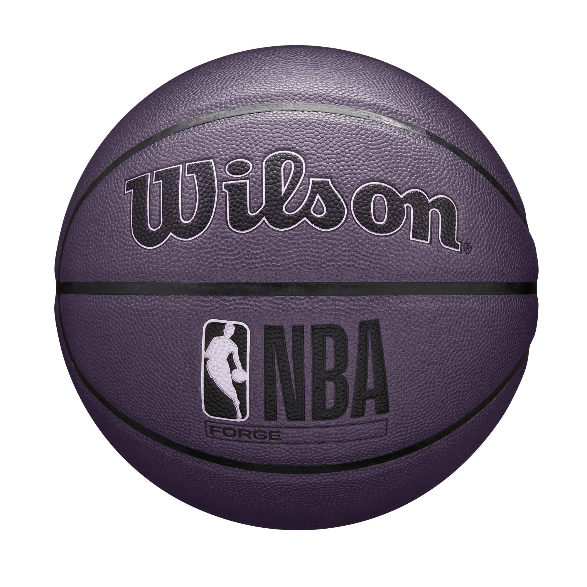 Foto 2 pulgar | Baloncesto Wilson Nba Forge Para Interiores Y Exteriores, Color Morado, Talla 6 - Venta Internacional.