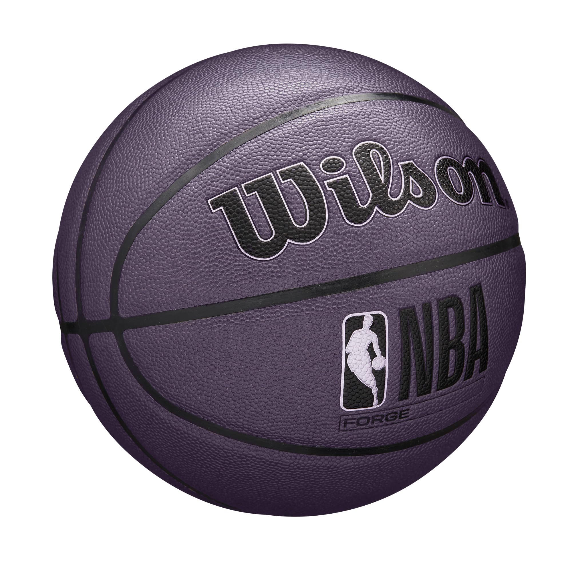Foto 3 pulgar | Baloncesto Wilson Nba Forge Para Interiores Y Exteriores, Color Morado, Talla 6 - Venta Internacional.