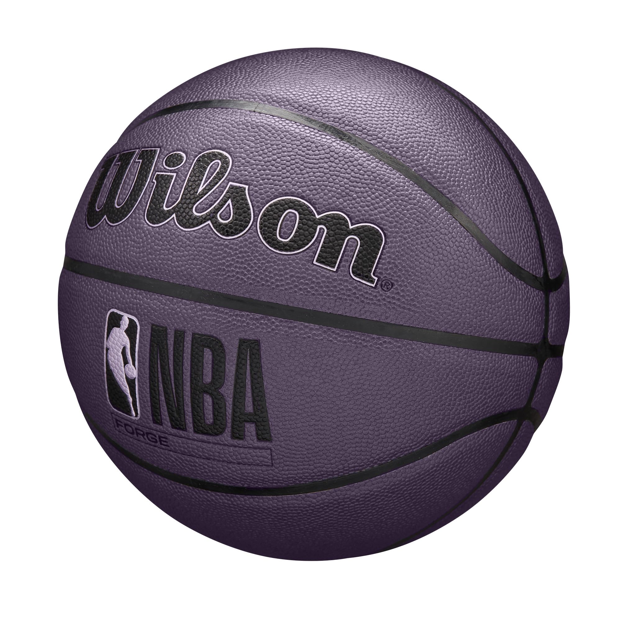 Foto 4 pulgar | Baloncesto Wilson Nba Forge Para Interiores Y Exteriores, Color Morado, Talla 6 - Venta Internacional.