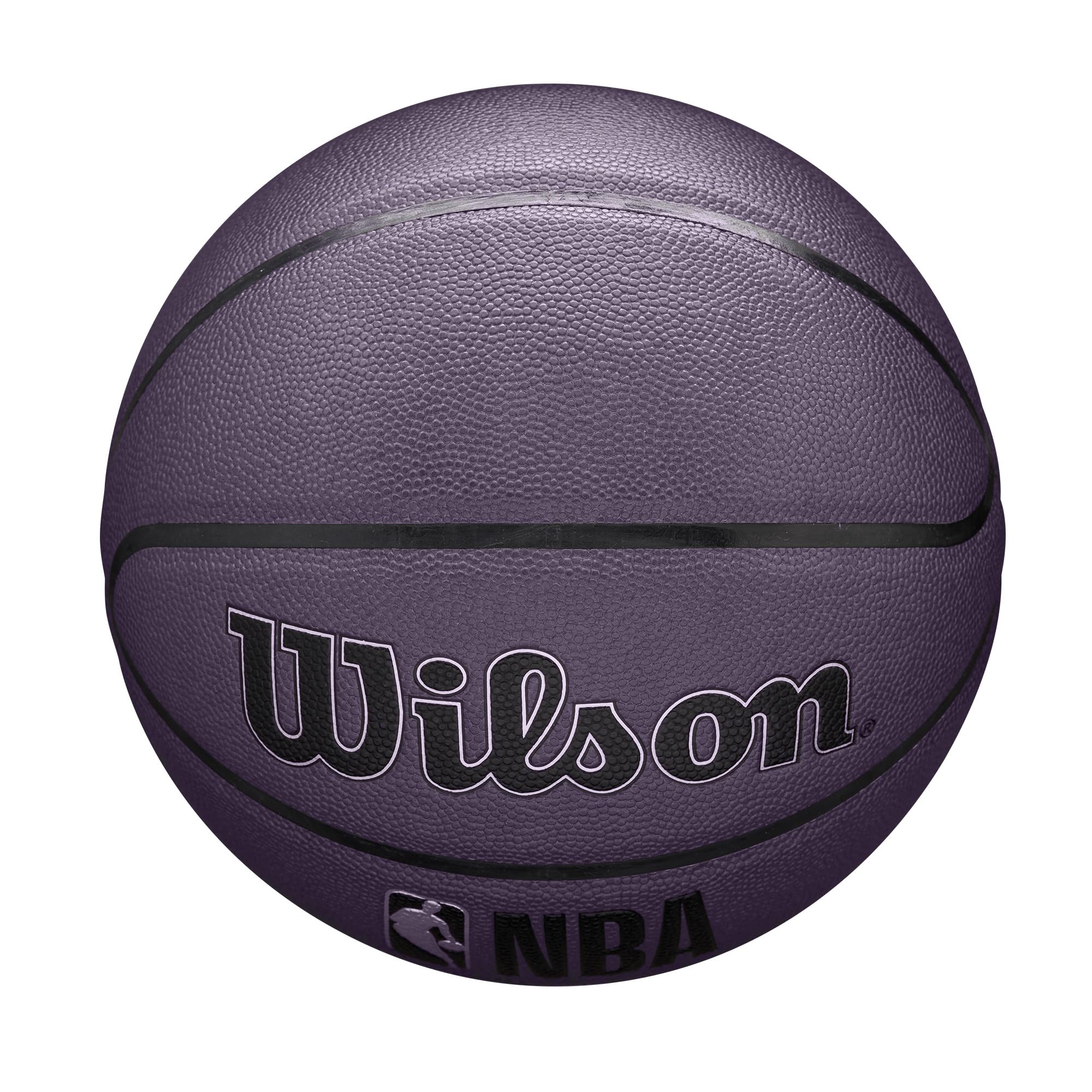 Foto 6 pulgar | Baloncesto Wilson Nba Forge Para Interiores Y Exteriores, Color Morado, Talla 6 - Venta Internacional.