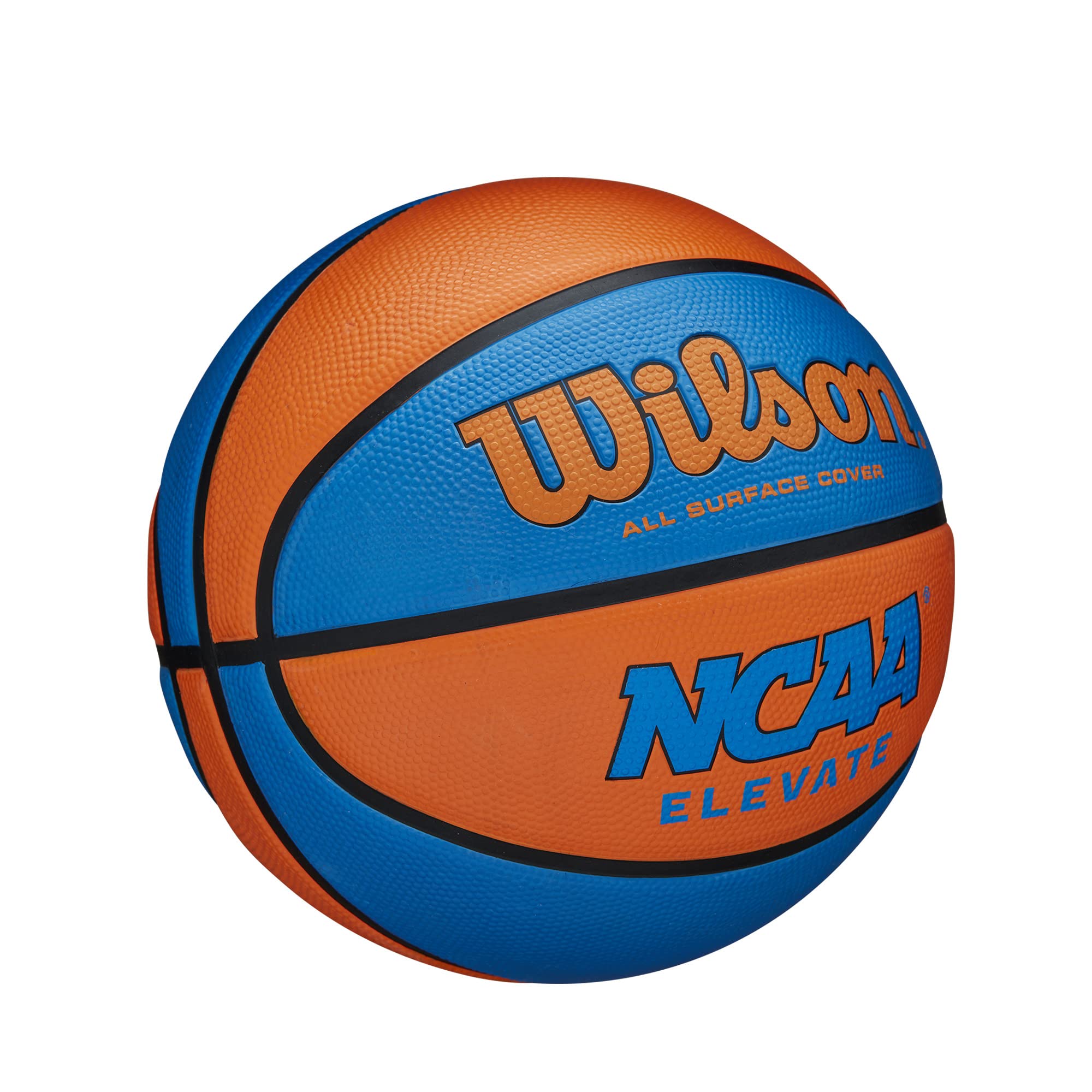 Foto 3 pulgar | Baloncesto Wilson Ncaa Elevate, Talla 5 (27,5 Cm), Color Azul Real/naranja - Venta Internacional.