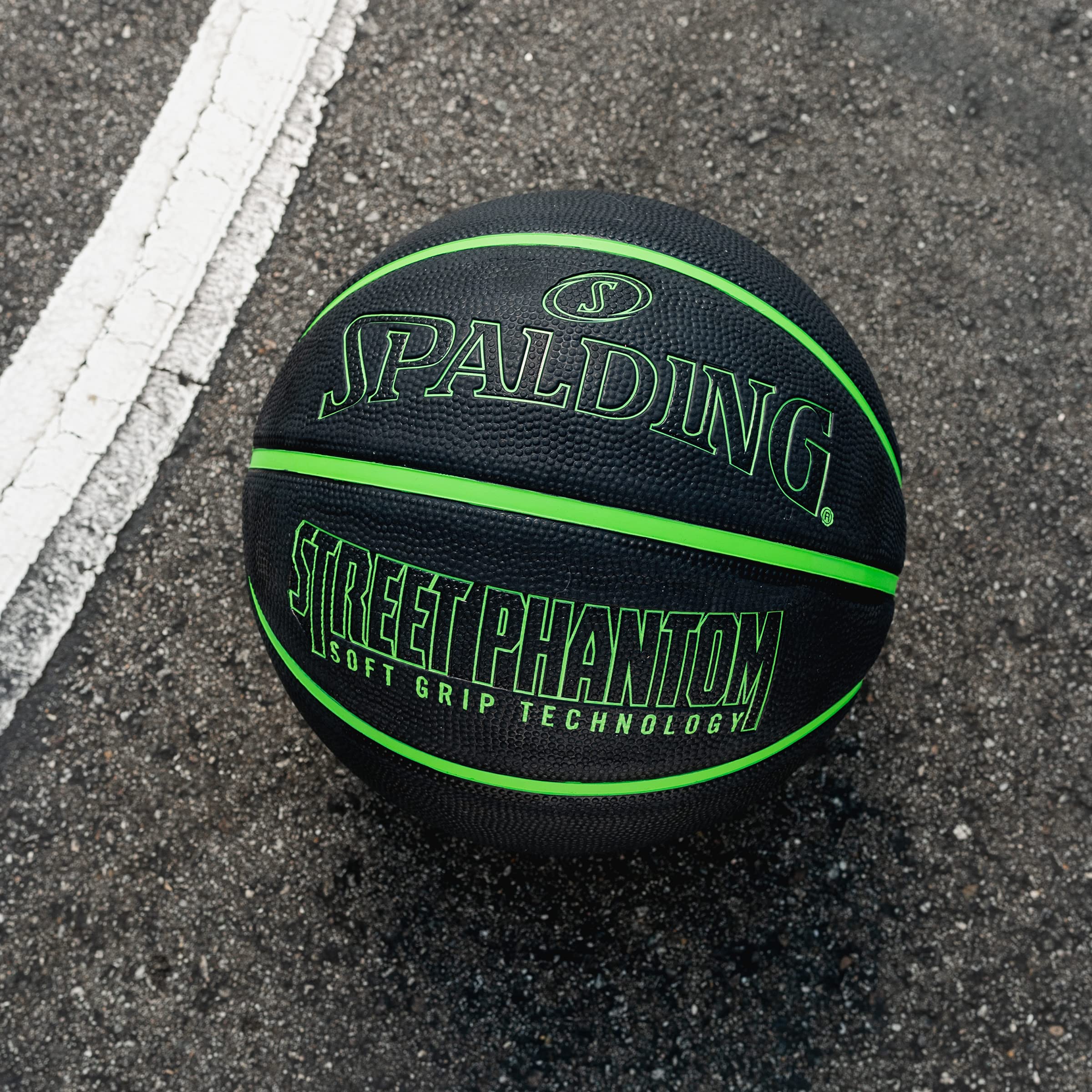 Foto 7 pulgar | Baloncesto Spalding Street Phantom Outdoor Neon Green 29.5 - Venta Internacional.