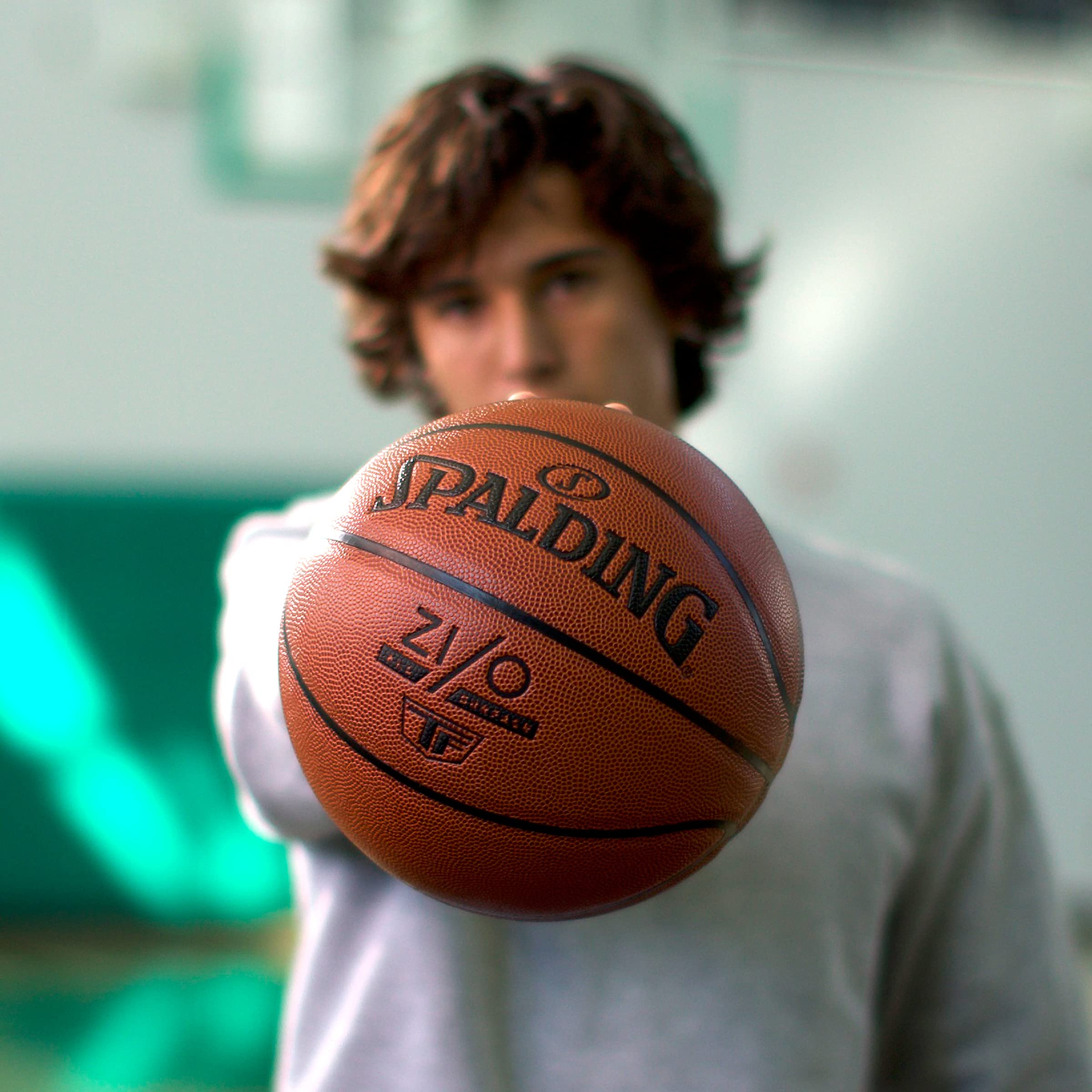 Foto 5 pulgar | Baloncesto Spalding Zi/o Tf Para Interiores Y Exteriores, Tamaño 7 (29,5 Cm) - Venta Internacional.
